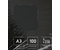 Обложки для переплета картонные ProMega Office, А3, 100 шт., 230 г/м2, черные, тиснение «под кожу»
