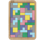 Игра-головоломка «Тетрис большой», «Пастельные цвета», 3+