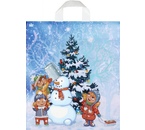 Пакет упаковочный «Тико-пластик. Новогодний», 37×42 см, «Волшебный момент»