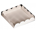 Коробка для печенья, 14×10×3 см, белая