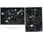 Набор для творчества «Гравюра» 2 в 1 Sima-Land, 10×15 см, «Волшебные единороги»