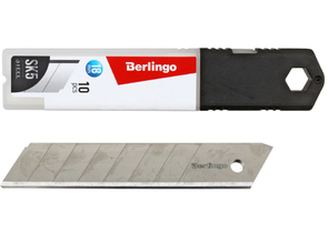 Лезвия для ножей Berlingo SK-5, ширина лезвия 18 мм, 10 шт.