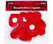 Сердечки декоративные Sima-Land, 4,5*4 см, 10 шт., на клеевой основе, красные
