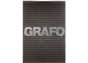 Блокнот на гребне «Графо» (А4), 200×290 мм, 50 л., клетка