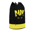 Рюкзак-торба молодежный Dark Cat, 450×200×250 мм, желтый с черным