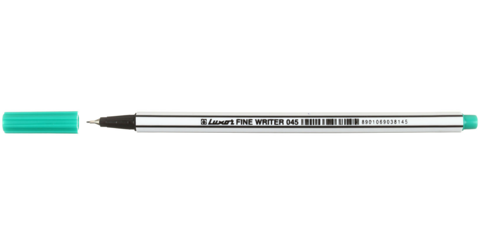 Лайнер Luxor Fine Writer 045 толщина линии 0,8 мм, зеленый