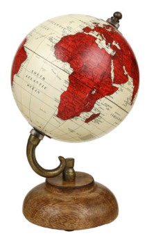Глобус сувенирный 12,5×12,5×21,5 см, «Пустыня»