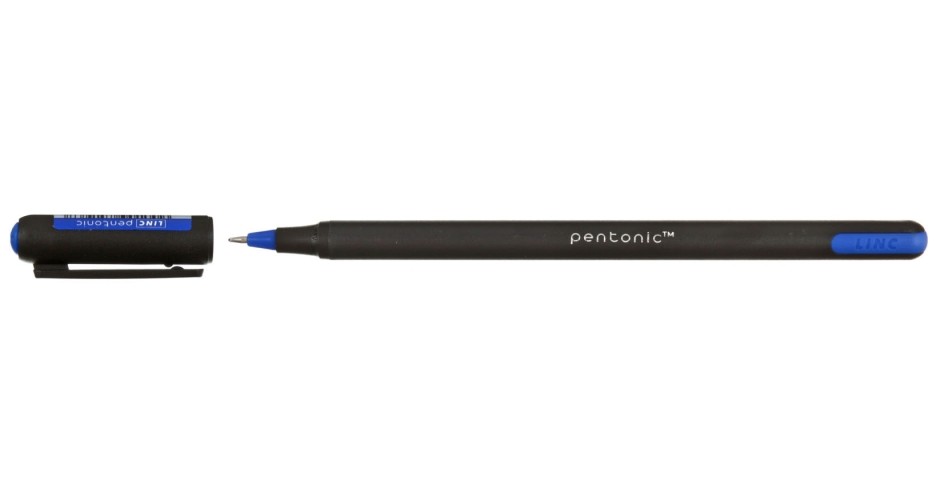 Ручка шариковая Linc Pentonic корпус черный, стержень синий