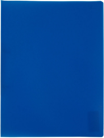Папка пластиковая на 2-х кольцах Attache F502 толщина пластика 0,45 мм, синяя